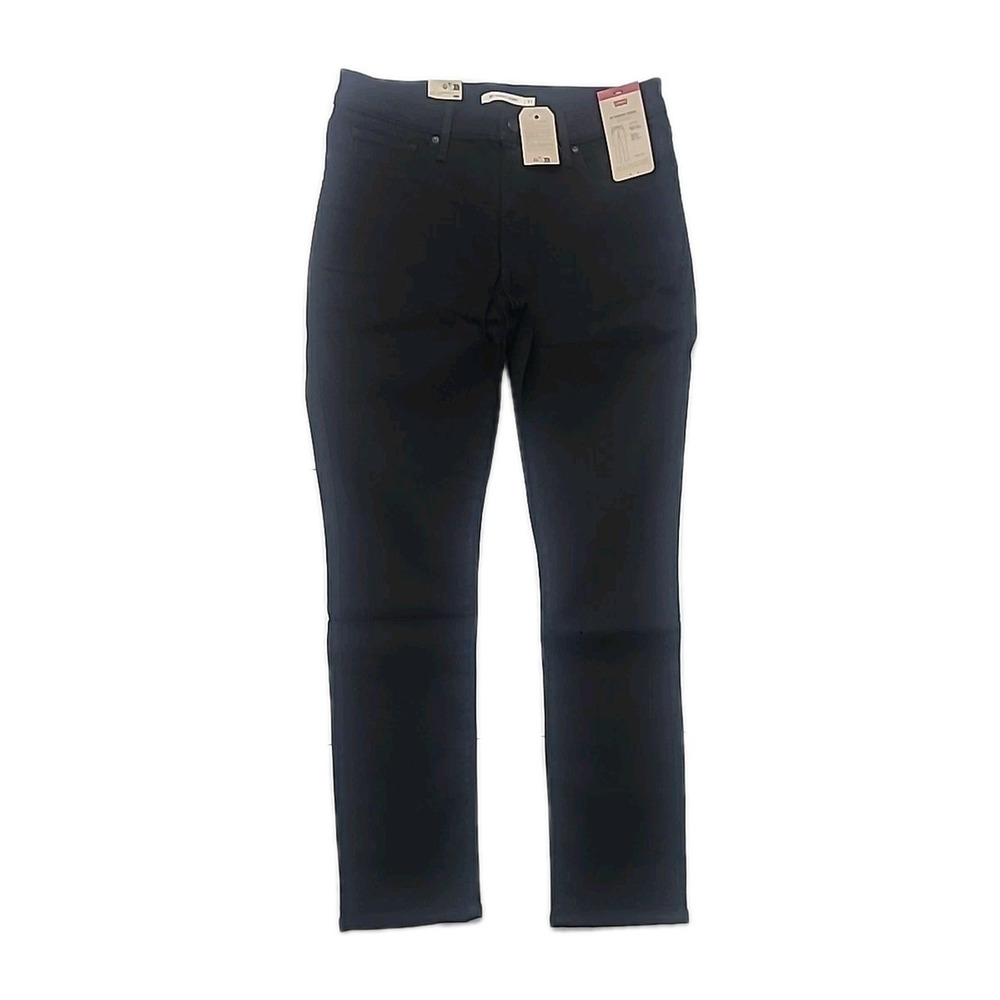 Levis 311 Shaping Skinny Jeans Stretch Modern Mid Rise Black Size 31 x 28 New - Picture 2 of 8